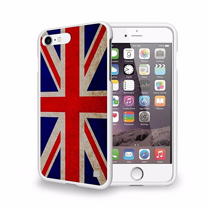 Slim Protector Case For Iphone 8 Plus 7 Plus British Uk Great Britain Flag