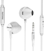 Philips Wired Earbuds With Microphone Ergonomic Comfort-Fit In Ear Headphones