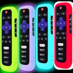 4 Pack Remote Case For Roku Smart Tv Streaming Stick Silicone Protective Sleeve