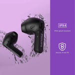 Philips T2236 Bluetooth In-Ear Earbuds Headphones with Charging Case - Black