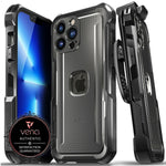 Vena [vArmor] Shockproof Heavy Duty Holster Belt Clip Case for iPhone 13 Pro Max