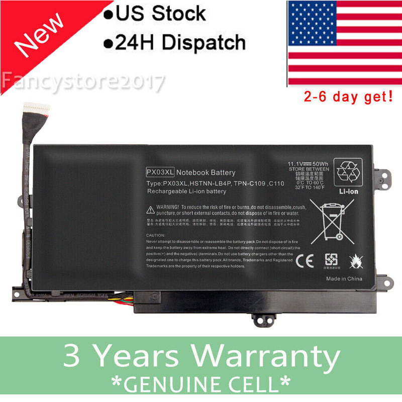 Px03Xl Battery For Hp Envy M6-K Series M6-K010Dx M6-K012Dx M6-K122Tx Notebook Pc