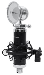 Rockville RCM03 Pro Studio Recording Condenser Microphone Mic+Shock Mount+Stand