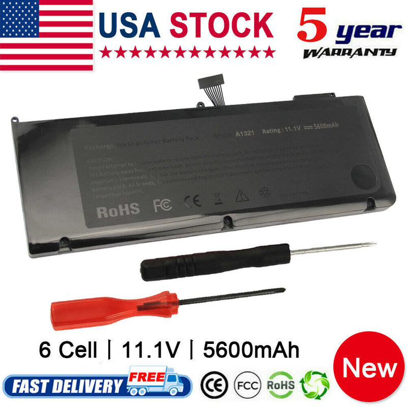 A1321 Battery For Apple Macbook Pro 15 Inch A1286 Mid 2009 2010 Version Notebook