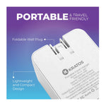 40W Qc3.0/Pd3.0 4-Port Usb Wall Charger With Digital Display