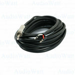 4X Premium Dj / Pa Pro True Pa Speaker Cable Wire Banana To 1/4 - 12 Gauge 25 Ft
