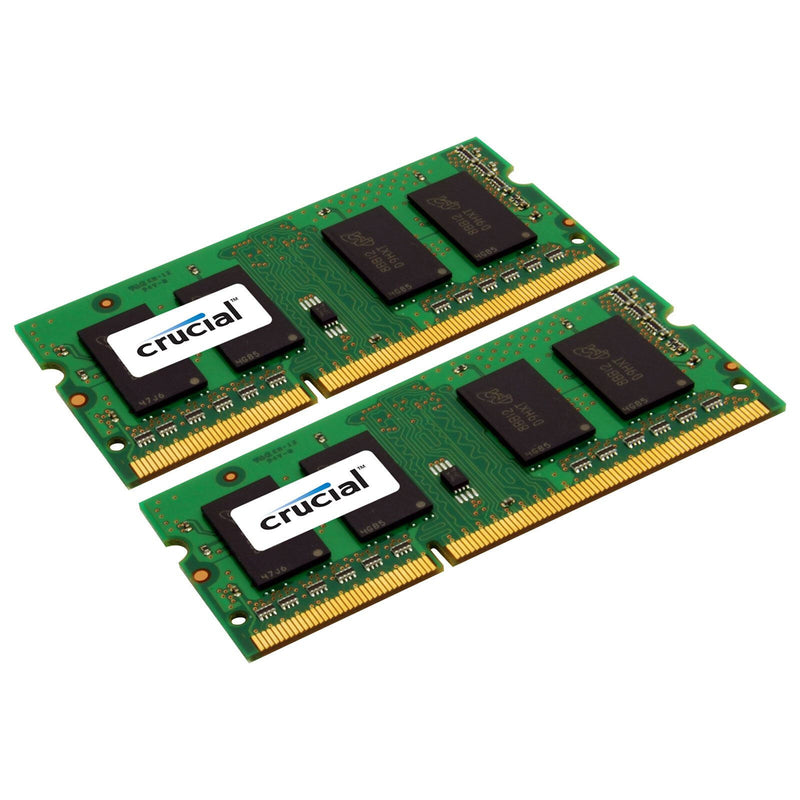 Crucial 8GB Kit 2x 4GB DDR3 DDR3L 1600 MHz PC3-12800 Sodimm Memory Apple MAC