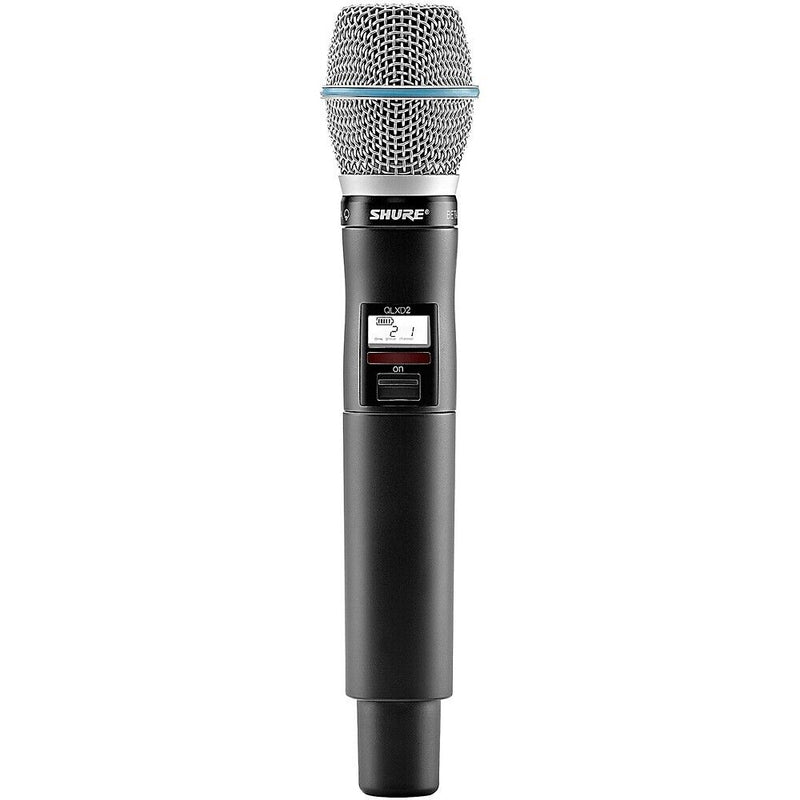 Shure QLXD2/BETA87C Wireless Handheld Microphone Transmitter Band H50