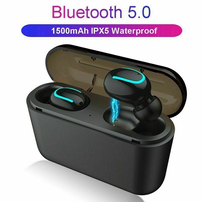 Bluetooth 5.0 Earbuds Wireless Earphones Tws Stereo Deep Bass In-Ear Headphones