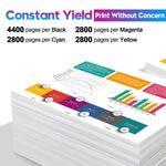 5Pk High Yield Toner Cf380X 312X Black Color Set For Hp Laserjet M476 M476Dw Mfp