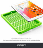 Silicone Case For Ipad 10.2 (2021/2020/2019) Tablet Soft Gel Cover Green
