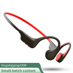 Wireless Bone Conduction Bluetooth Headset W/16G Memory Swimming Headphones