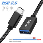 Compact Type C To Usb3.0 Otg Cable Adapter For 2021 Imac Ipad Pro Macbook Air M2