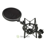 Professional Audio Condenser Microphone Mic Studio Sound Recording W Shock Mount