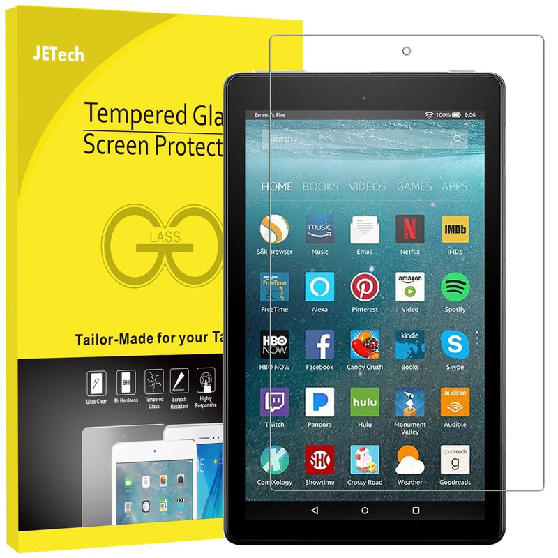 JETech Screen Protector for Amazon Fire 7 (9th / 7th Gen) Tempered Glass Film