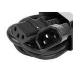 Adj Eccom-3 Black 3Ft 16 Gauge Ac Extension Cords (10Pk)