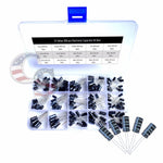 15 Kinds Value 200 Pcs Electrolytic Capacitor Assortment Box Kit