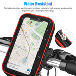 Waterproof Bike Cycling Handlebar Cell Phone Mount Holder Motorcycle Bicycle Bag