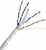 Cat6(Bl) Riser (Cmr), 1000Ft, 23Awg 4 Pair Solid Bare Copper, 550Mhz