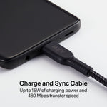 Technologies 6 Ft. Usb-C To Usb-A Cable Blk Nx54699