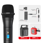 Professional Wireless Vhf Microphone Handheld Karaoke Mic System W/ Usb Receiver