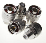 5-Pack F-Type Female To N-Type Male Antenna Rf Adapter, Rf-N112-5