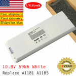 Battery For Apple Macbook 13" A1185 A1181 (2006 2007 2008 2009) Ma566 Ma561 59Wh