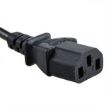 Extra Long 12 Feet Ac Power Cord Cable For Tv Lcd Plasma Dlp Monitor Screen