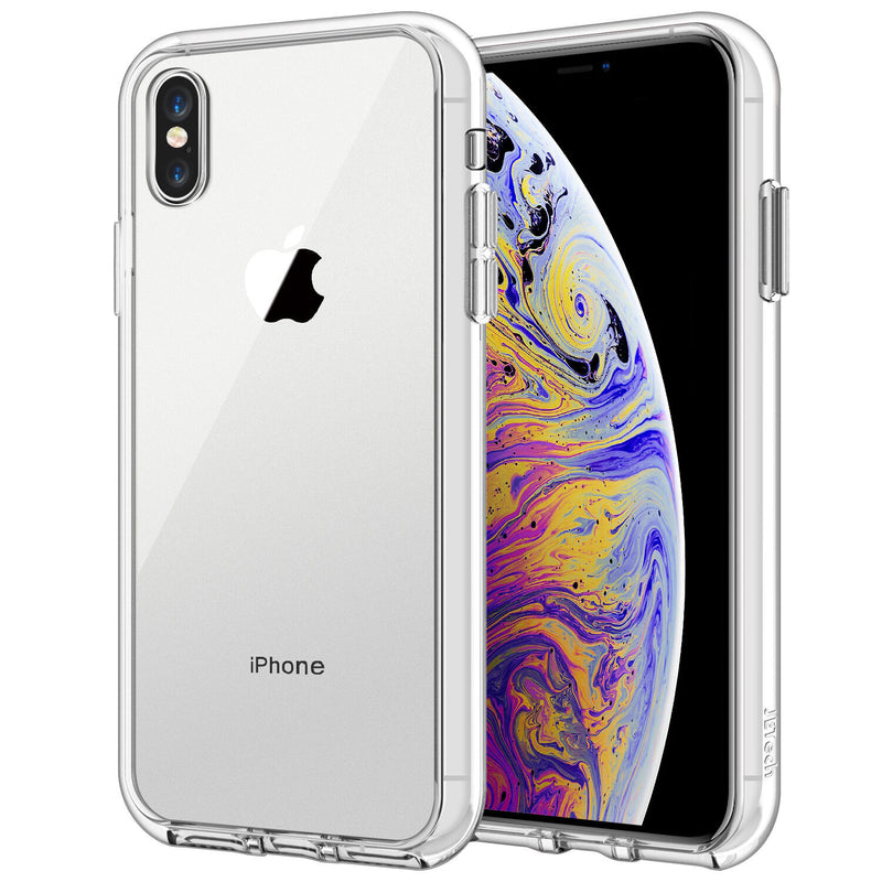 JETech Case for iPhone Xs Max 6.5-Inch Shock-Absorption Bumper Case Cover Clear