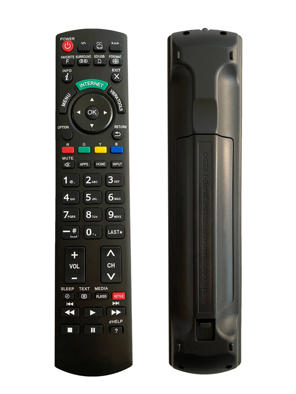 Panasonic Remote Control For Panasonic Tv Tc-37Lz85 Th-42Px80U N2Qayb000221