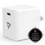 Vena 30W USB C [GaN] Foldable Travel Wall Adapter PD Power Delivery Fast Charger