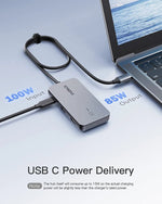 USB C Hub 7 Ports USB 3.2 Gen 2 Type A ports HDMI PD SD/TF card slot