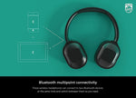 Philips Wireless Over the Ear Noise Canceling Wireless Headphones