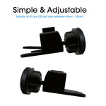 TechMatte MagGrip Mini CD Slot Magnetic Universal Car Mount Holder (Black)