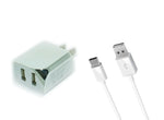 Wall Ac Home Charger+Usb Cord Cable For Apple Ipad Air (4Th Generation) (2020)