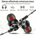 In-Ear Headphones Hifi Noise Cancelling Stereo Earphone With Microphone Gaming