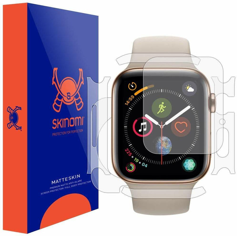 Skinomi Matte Full Body Skin Protector for Apple Watch Series 5 [44mm] [3-Pack]