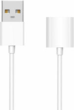 TechMatte Flexible Charging Adapter Cable for Apple Pencil (5 Feet, White)