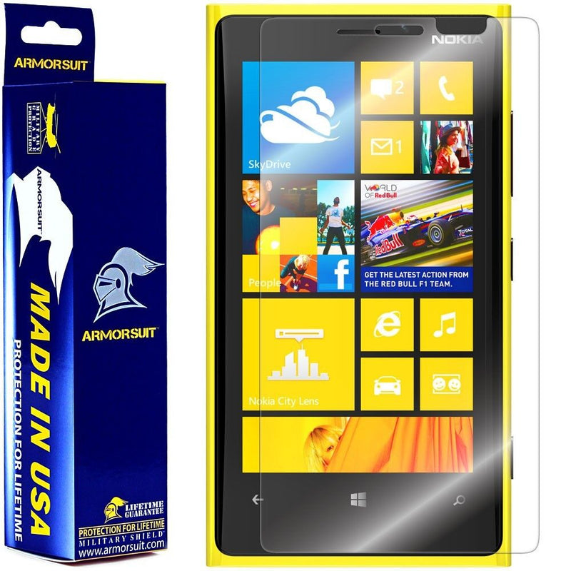 [2 Pack] ArmorSuit Nokia Lumia 920 Clear Anti-Bubble Screen Protector