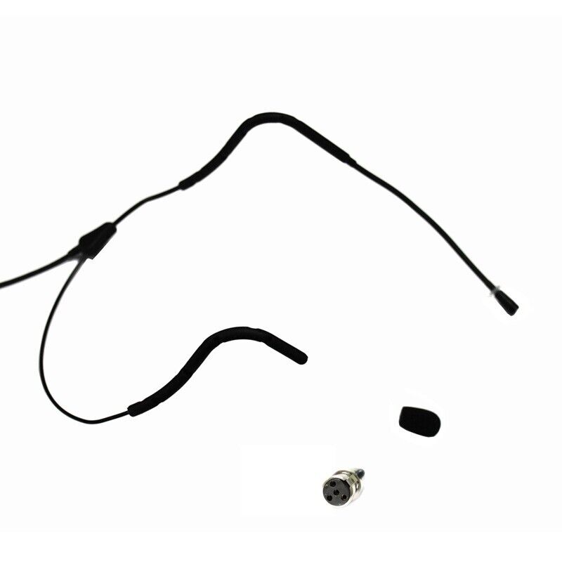 Avl623B-Sh4 Black Headset Microphone For Shure Wireless System