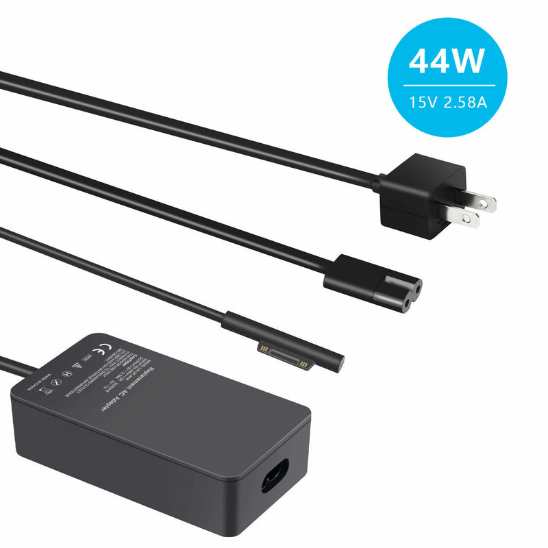 For Microsoft Surface Pro 3 4 5 6 Book Laptop Book Power Adapter Charger 44W Us