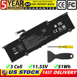 For Hp Envy Battery Bn03Xl 13M-Bd0023Dx 11.55V 51Wh L77034-005 L76965-271