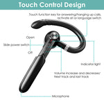 Wireless Earpiece Noise Cancelling Hands-Free Earphone for Driving/Office