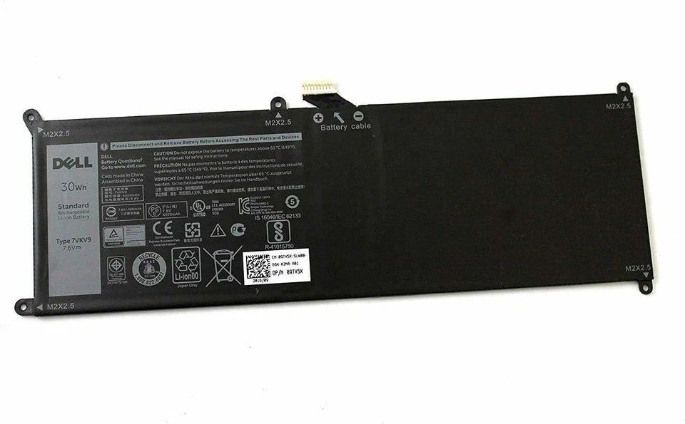 Genuine Dell 7VKV9 30WH Battery