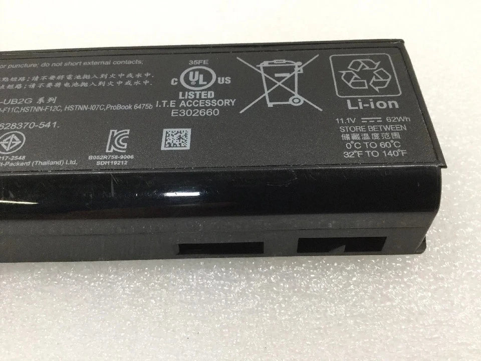 HP CC06 Laptop Battery EliteBook 8460P 8460W 8560P 8470P ProBook