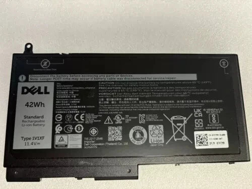 NEW GENUINE Dell Precision 3540 42Wh 11.4V Laptop Battery 1V1XF
