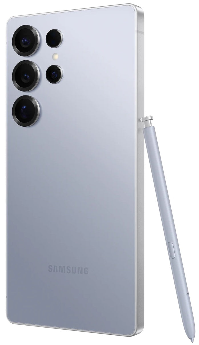 Samsung Galaxy S25 Ultra 512GB Titanium Silver Blue Unlocked Smartphone Excellent Condition