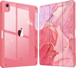 Hybrid Slim Case for iPad 11" (2025) & 10.9" (2022) - Shockproof, Clear Back, Pencil Holder