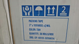 Heavy Duty Tan Packing Tape 2 Inch by 110 Yards 36 Packs Bulk Carton Sealing Case