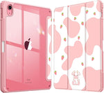 Hybrid Slim Case for iPad 11" (2025) & 10.9" (2022) - Shockproof, Clear Back, Pencil Holder